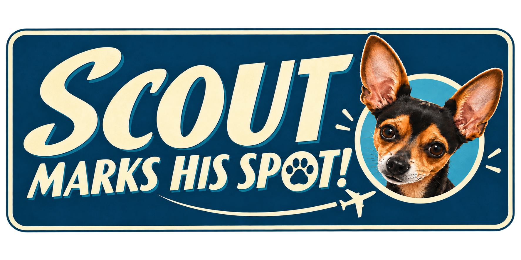 Scout Marks His Spot!